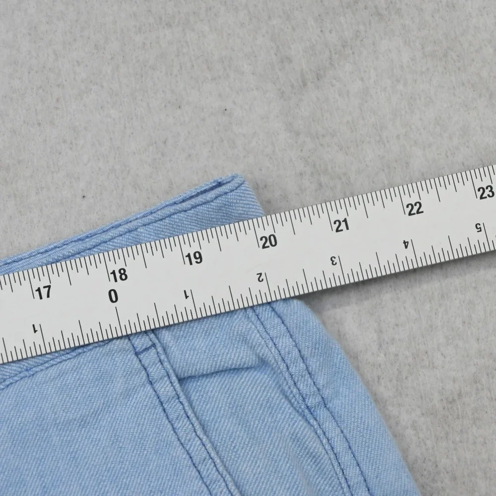 Tommy Bahama Shorts Mens‎ 40 Blue Linen Blend Flat Front Pockets 10